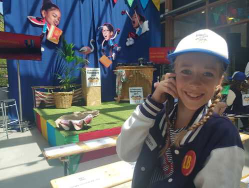 Jolien is 11 en is senaatslid bij de Kinderjury boekenprijs