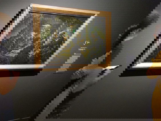 Kees Rovers uit Nuenen ontdekt nieuw detail op het beroemde schilderij van Vincent van Gogh