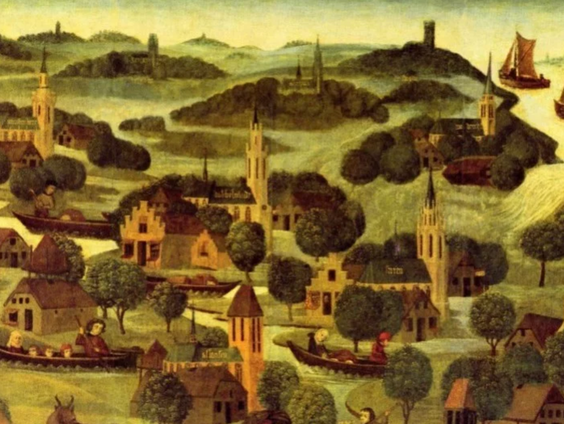 De grote Elisabethsvloed van 1421