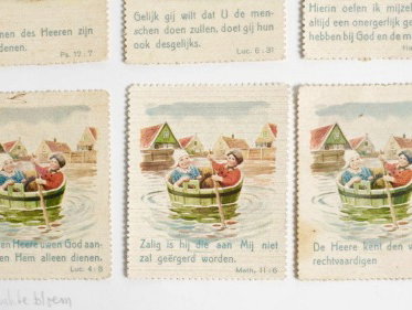 Zondagsschoolplaatjes gezocht