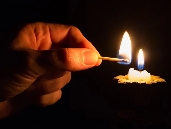 Laten we licht verspreiden!