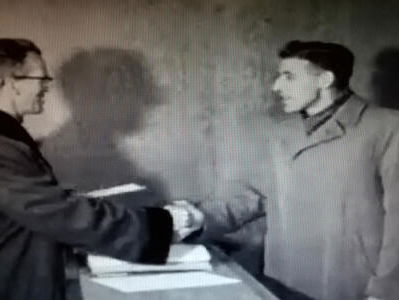 Jan Geers; 100-duizendste inwoner van Hilversum