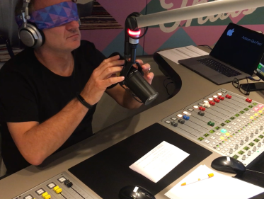 Jeroen van Inkel is blind