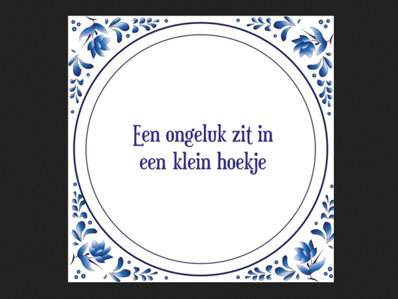 Geluk kun je niet kopen