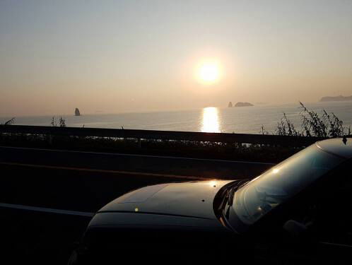 Een appje van Dirk Jan uit Japan!