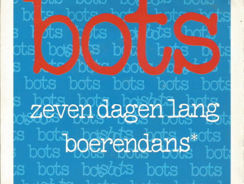 Ton den Boon over 'Zeven dagen lang'