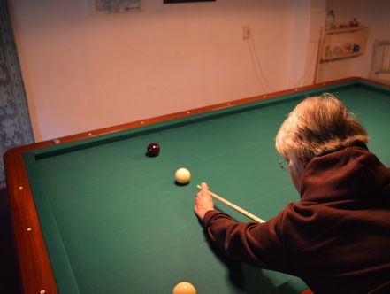 Niels biljart er op los in Alphen aan den Rijn