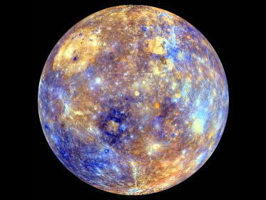 Bij sterrenwacht Phoenix is Mercurius ondanks wolken te zien