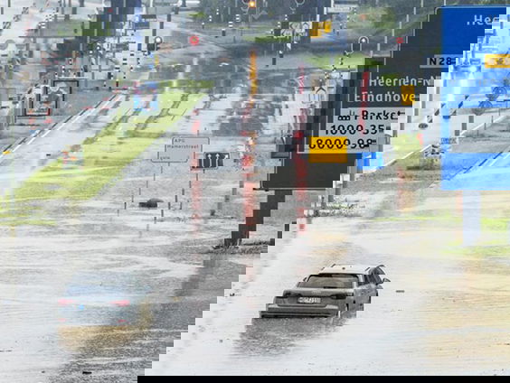 Jos uit Landgraaf heeft de kelder vol water