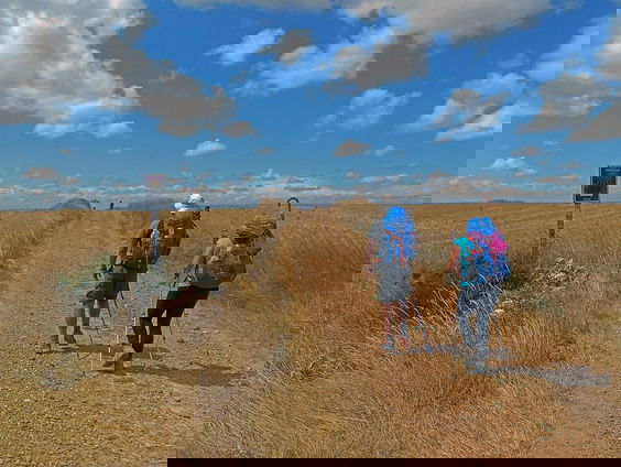 Pelgrims klimaatpelgrimstocht van Polen naar Glasgow nu in Nederland