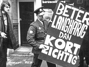 Protesteren bij weigerkappers