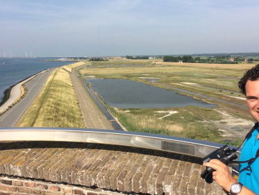 Alleen de Koudekerkse toren staat nog overeind