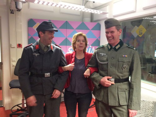 Ron Veldman en Michiel Kersten doen aan re-enactment