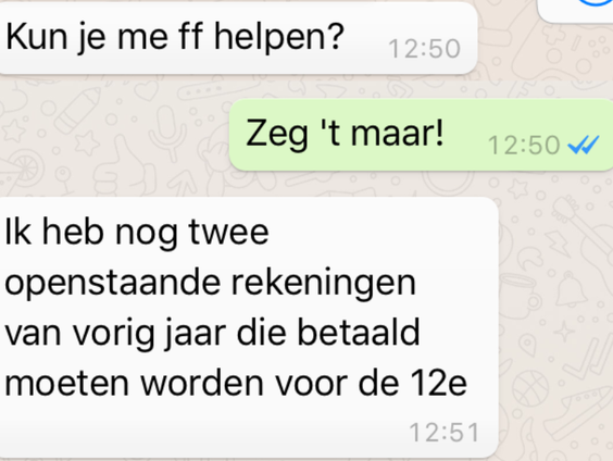 Whatsapp fraude wordt aangepakt!