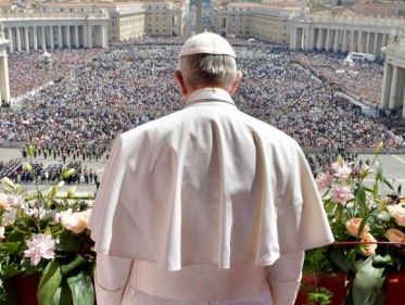 Vertrek bloemen naar Sint-Pietersplein - Paul Deckers