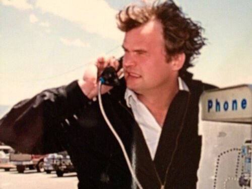 Verslaggever Joris doet een meeuw na