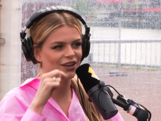 Davina Michelle te gast over haar Songfestival interval optreden