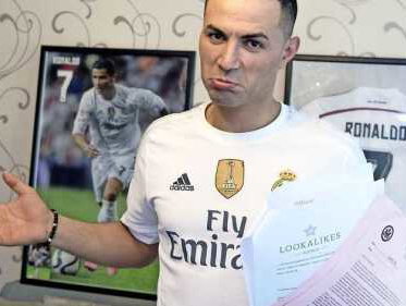 Ronaldo look-a-like krijgt geen visum voor VS