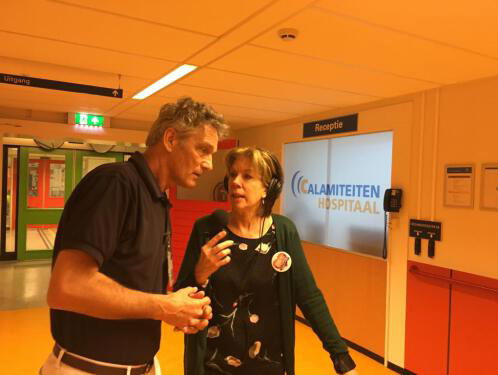 Wim van den Hoeven; ‘Met 1 druk op de knop gaat er een extra ziekenhuis open
