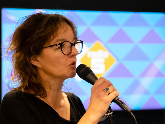 Sanne Wallis de Vries op het Volgspot Podium (2)