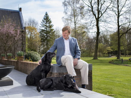 Anne Oostenveld krijgt de Koning op bezoek!