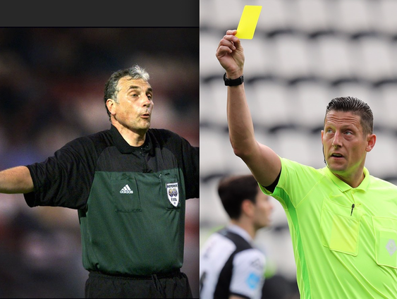 Grijs & Groen: scheidsrechters Mario van der Ende en Jeroen Manschot