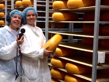 Petra heeft er wel kaas van gegeten