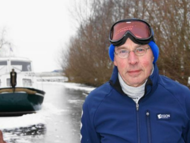 IJsmeester Elfstedentocht Henk Kroes: deelnemer in '63