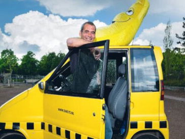 Aankomst Canta met Early Bouwman en Manuela