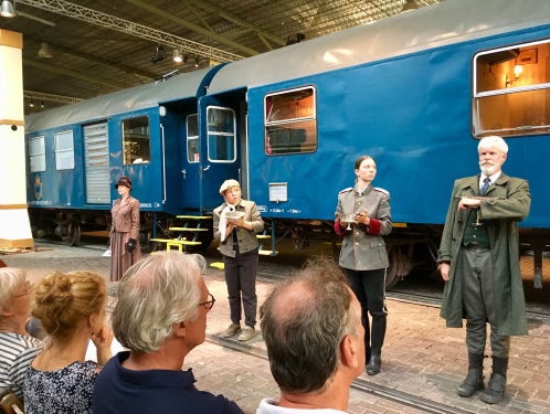 Theaterstuk Wilhelmina over Keizer Wilhelm