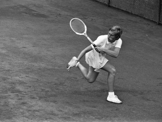 1966: Trudy Groenman doet het goed op Wimbledon