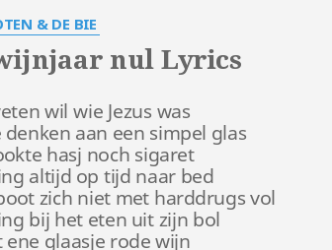 Het wijnjaar nul - De Positivoos (Van Kooten en De Bie)