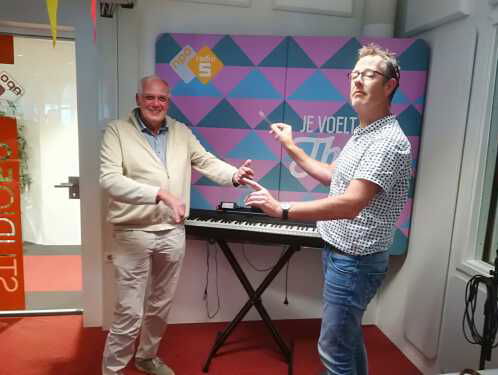 Dick Bakker en Frank Zappa