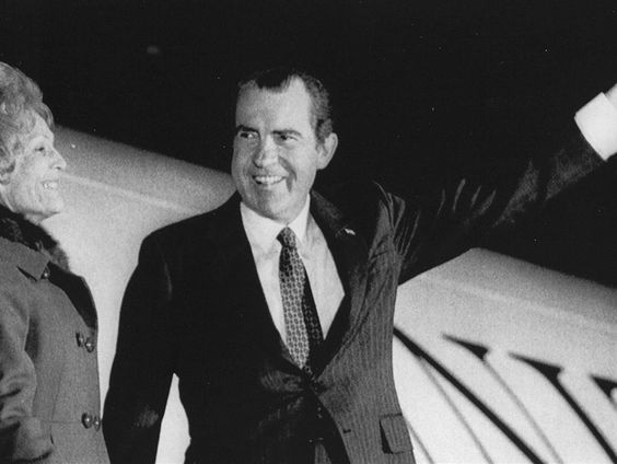 Ook Richard Nixon zorgde als president voor reuring