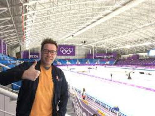 Onze Bert Haandrikman bij de Olympische Spelen