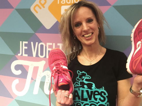 Dian over Alpe d'Huzes