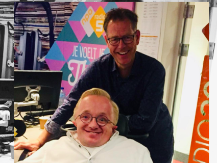 Rick Brink, minister van Gehandicaptenzaken, houdt zijn eerste 'Troonrede'