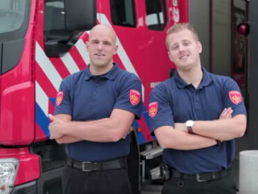 Richard en Rick zijn vloggende brandweermannen