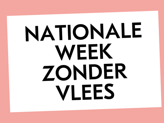 De Nationale Week Zonder Vlees gaat weer van start!