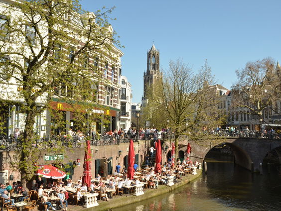 Aan de Utrechtse grachten...