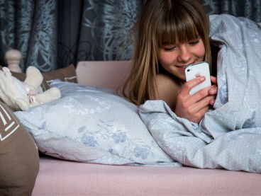 schermgebruik slecht in de avond