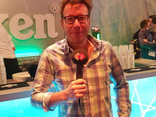 Bert Haandrikman is voor 'Bert op 5' bij de Winterspelen in Pyongchang