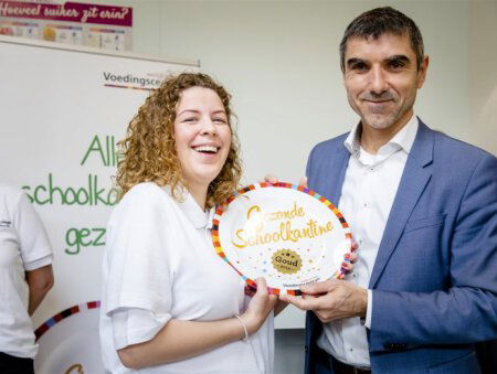 Geen kroketten maar groen in de schoolkantine