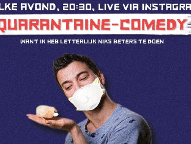 Andries Tunru over quarantainecomedy