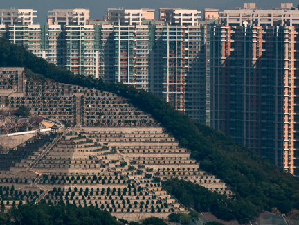 Doodgaan in Hongkong is erg duur