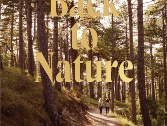 Het boek 'Back to Nature' geeft nieuwe wandel inspiratie!