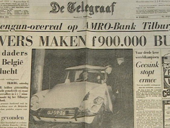 1968 kende een record aan bankovervallen