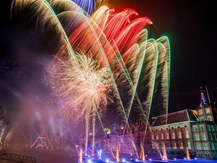 Internationaal Vuurwerkfestival Scheveningen. Raymond van Sprang