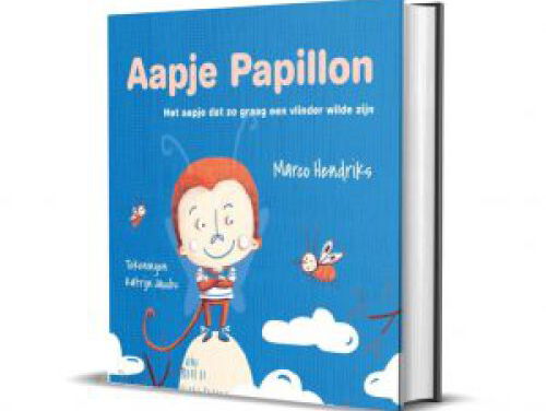 Er was eens een aapje dat graag een vlinder wilde zijn...