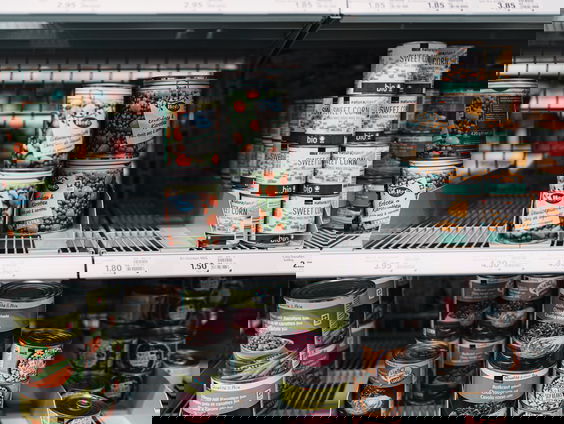 Bianca Splint over koken met gehamsterde producten